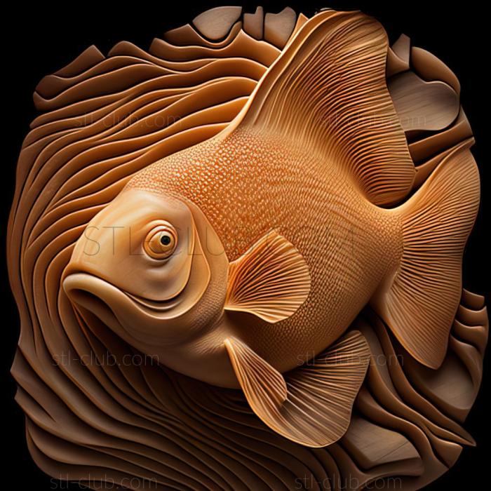 st Amphiprion bicinctus fish